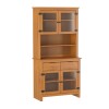 Cristalero Aparador Madera 4 Puertas 2 Cajones 2 Estantes Lumax Cristalero Aparador Madera 4 Puertas 2 Cajones 2 Estantes Lumax