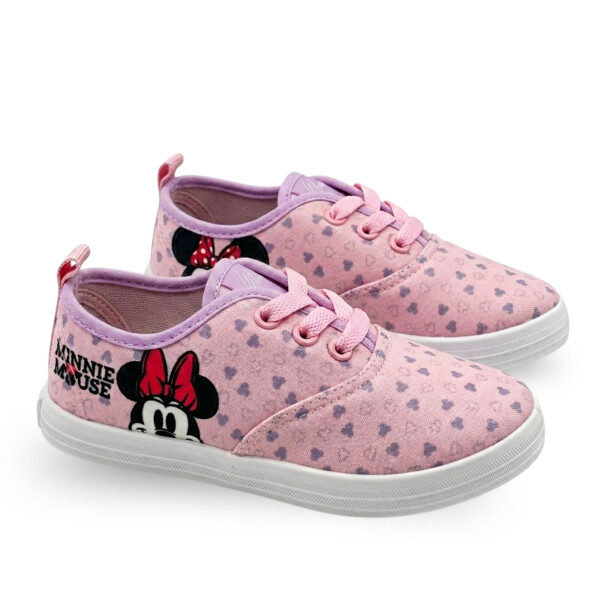 Kids - Disney - Disney Calzado Zapatilla casual lona Minnie de Niños - MIICSS24842 Rosado