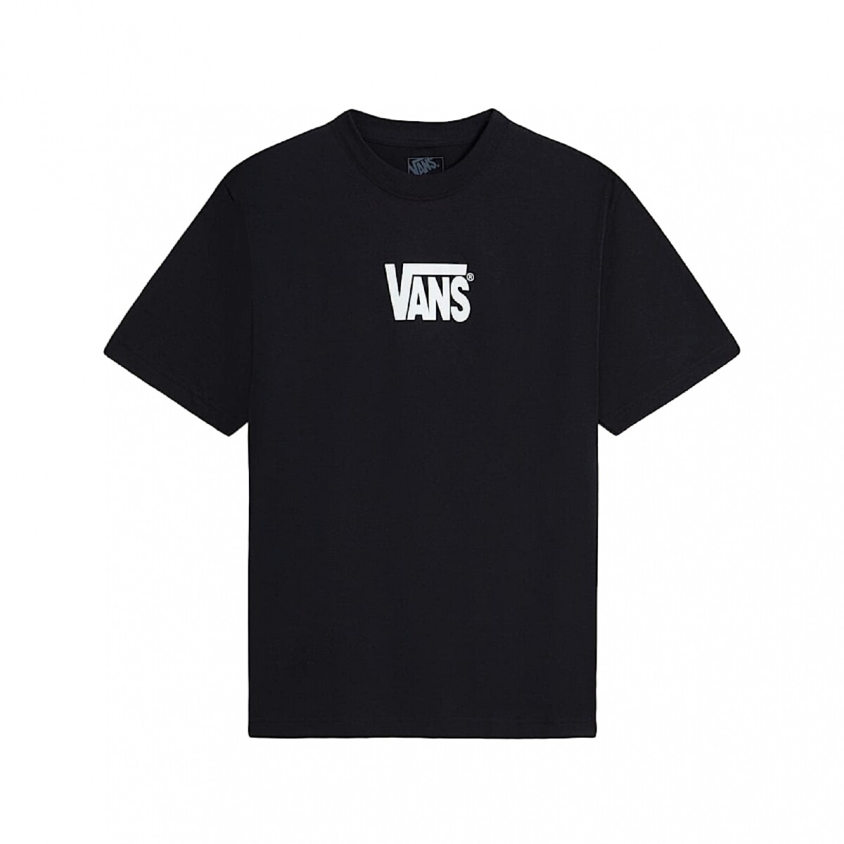 Remera Vans Stretch Logo - Black 