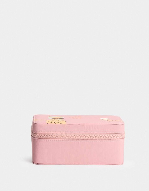 Porta Cosméticos Organizadores Organizador De Bijou - Rosa Claro
