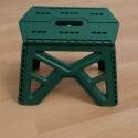BANQUETA PLEGABLE 29,5X20X24CM NEGRO