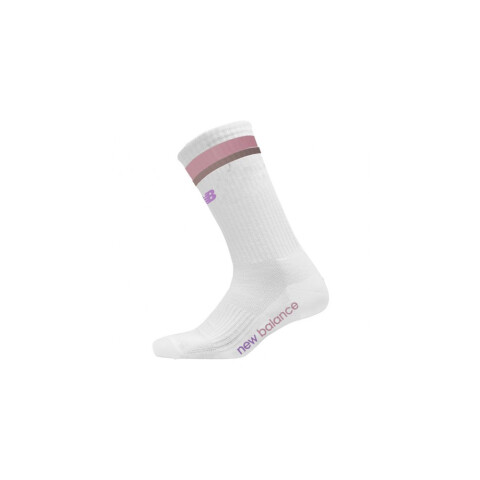 Medias New Balance Athletic Club Crew - LAS12161 GRIS ROSA GRIS/ROSA