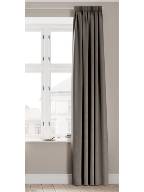 Cortina AUSTRA 1x140x300 terciopelo marrón Cortina AUSTRA 1x140x300 terciopelo marrón