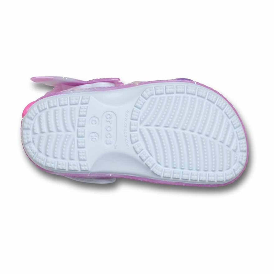 Crocs Classic IAM Color Change Mermaid Clog T Niños 1 a 5 años Vapor Ice