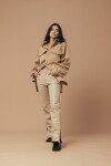 Leather Jeans Avellana