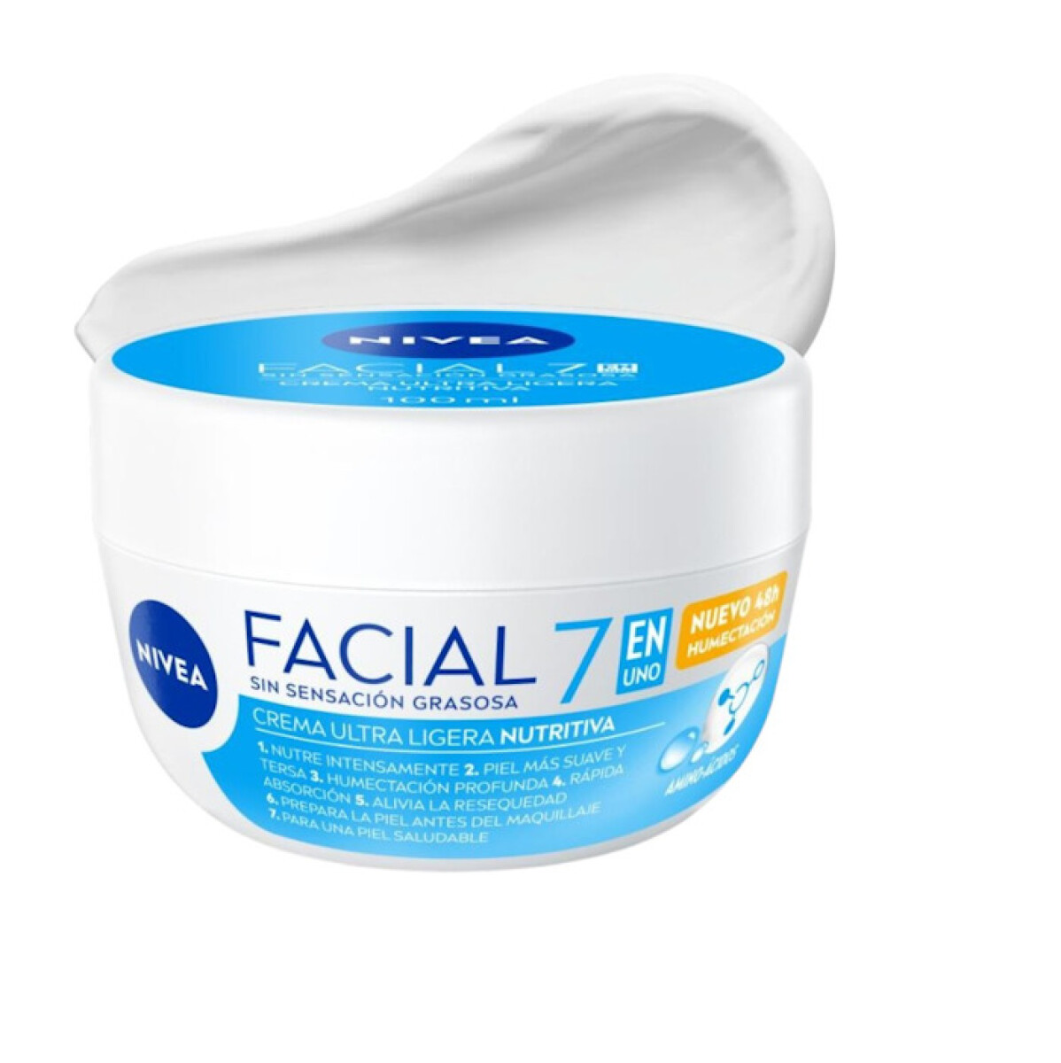 NIVEA FACIAL CREMA CUIDADO UNID. X 100 M 