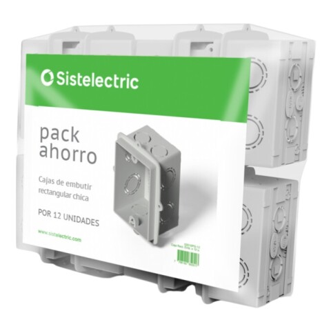 PACK DE AHORRO CAJAS DE LLAVE DE EMBUTIR x 12 u id. GENRO PACK DE AHORRO CAJAS DE LLAVE DE EMBUTIR x 12 u id. GENRO