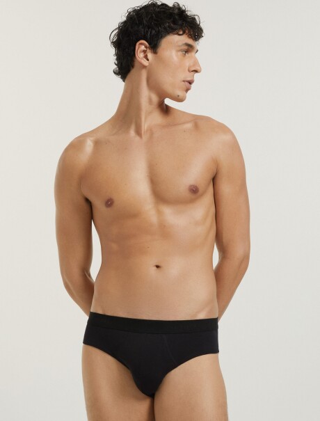 KIT DE 2 CALZONCILLOS SLIP CON ELASTANO MULTICOLOR