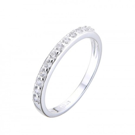 Anillo de plata 925 con circonias, MEDIO SIN FiN. Anillo de plata 925 con circonias, MEDIO SIN FiN.