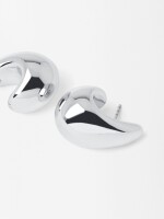Pendientes Gota plateado