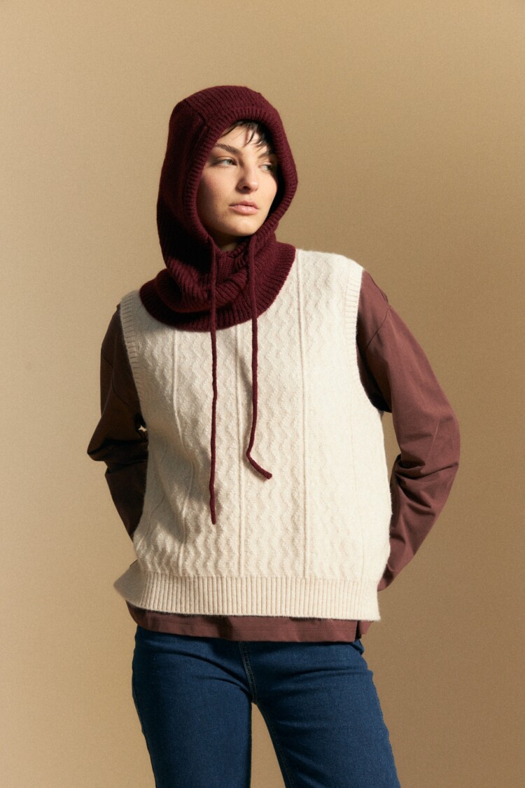 CHALECO FEIRA Beige Melange