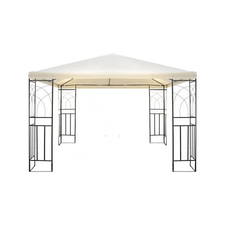 GAZEBO NATURAL/BEIGE ACERO Y POLIESTER TP078