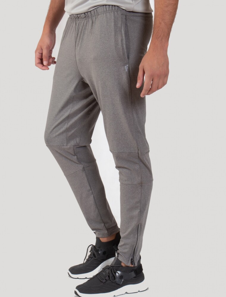 Pantalón Deportivo Dry Fit Atenas Gris Melange