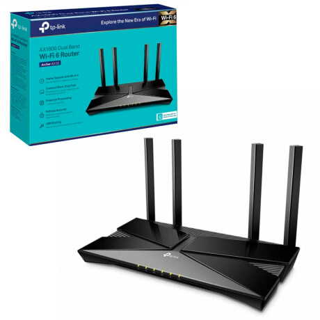 Router Tp-Link Wireless Archer AX20 Dual Band 001