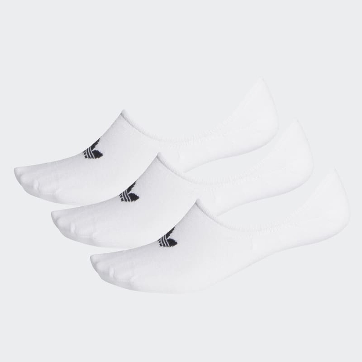 Medias Adidas Low Cut 3 Pares - Blanco 
