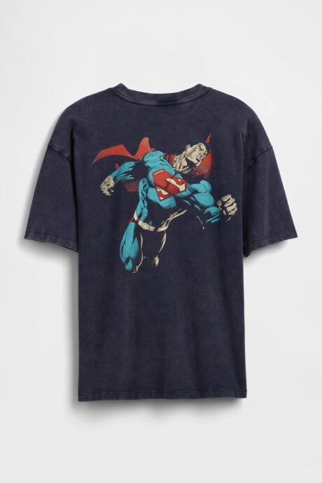 Remera Superman Niño Navy Uniform V2