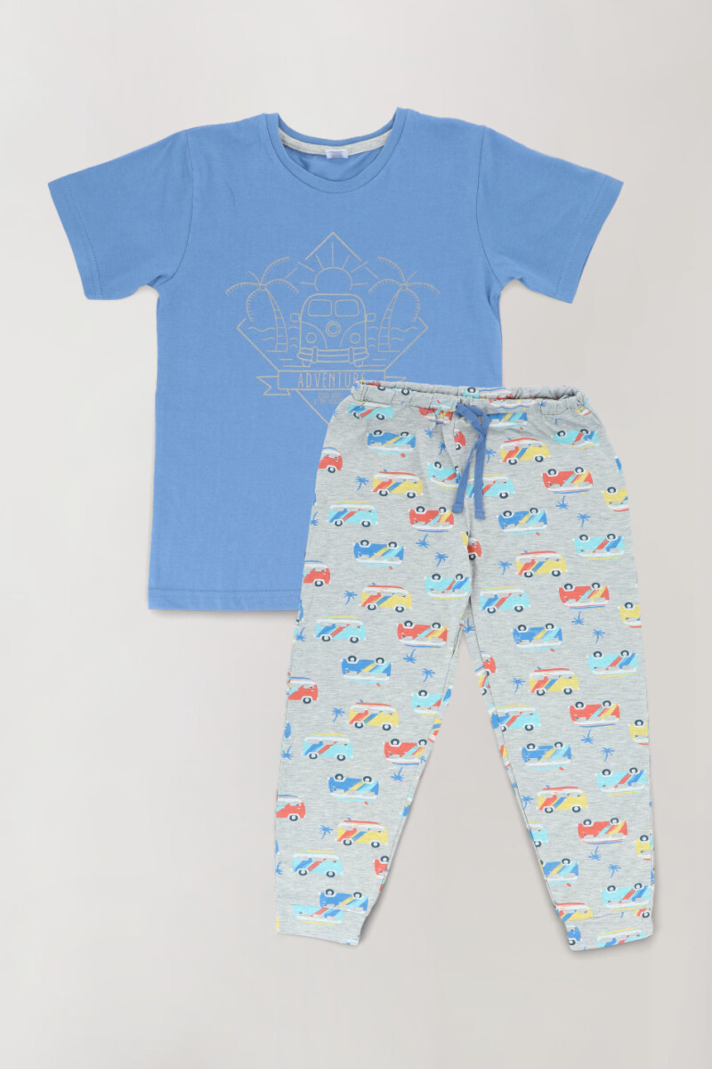 Pijama summer trip Azul