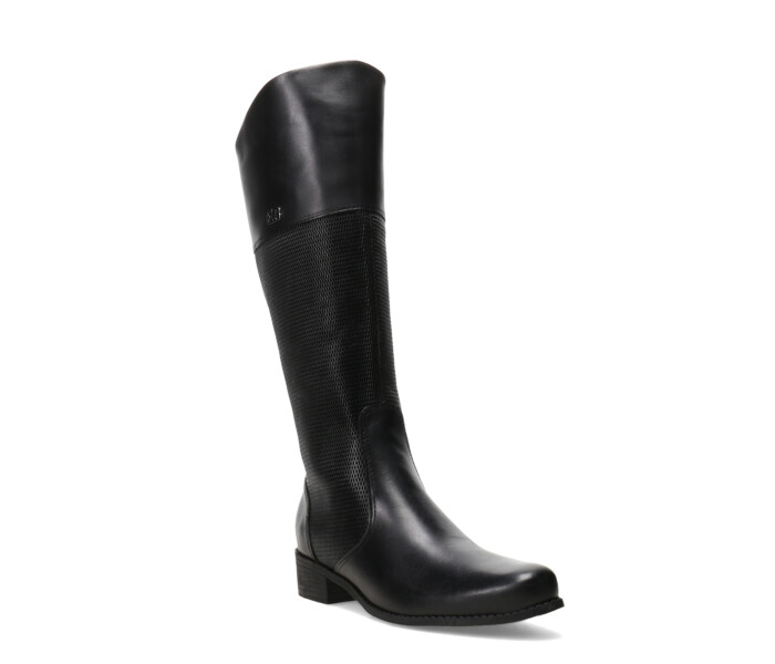 Bota de Mujer Bottero Caña Alta Negro