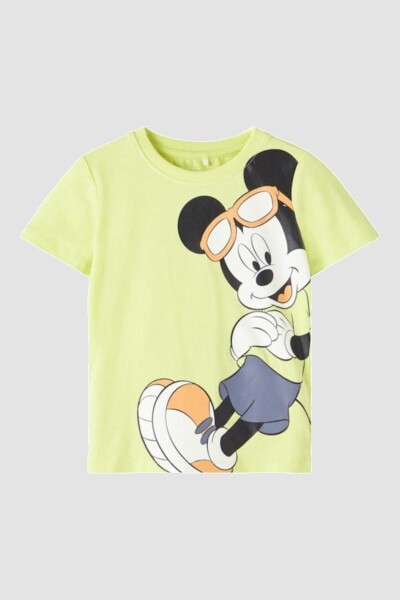 Camiseta Mickey Mouse Sunny Lime