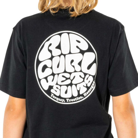 Remera Rip Curl Wetsuit Icon Tee Niño