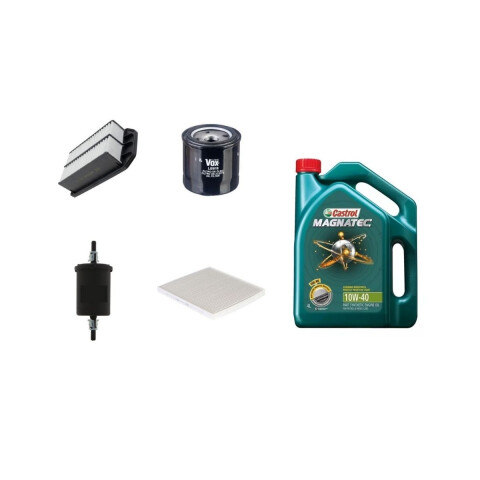 KIT DE FILTROS Y ACEITE 10W40 CASTROL Kit De Filtros Y Aceite 10w40 Castrol