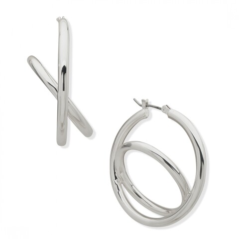 Aros 38MM Orbital Hoop Click It Silver