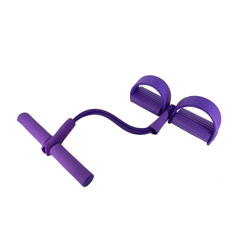 Banda Elástica Con Apoya Pies Active Training Violeta