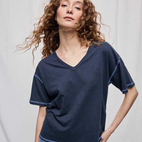 REMERA HARRY Azul Marino