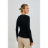 BLUSA ML FEM PRETO ESCURO