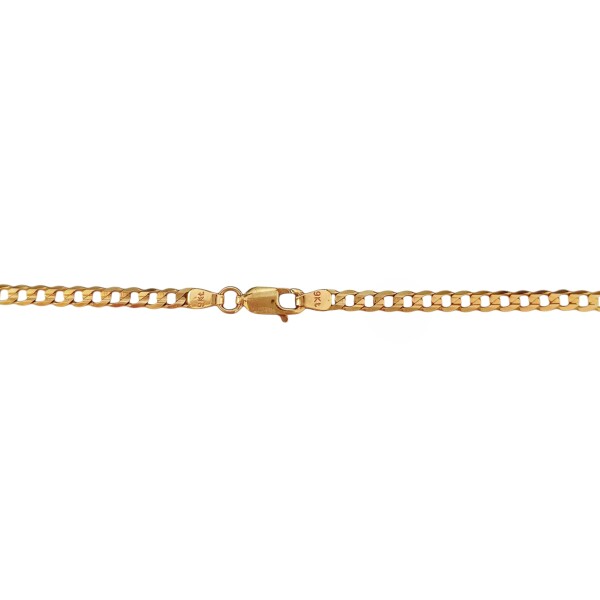 Cadena oro cubana -Oro bajo -Sin Piedra-CD8012 sinpiedra