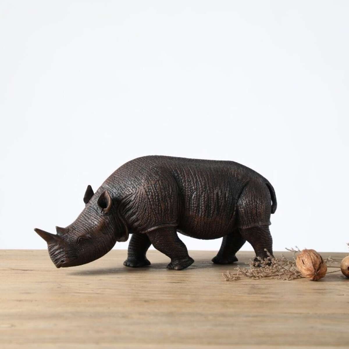 Estatua Rino - Pequeño 