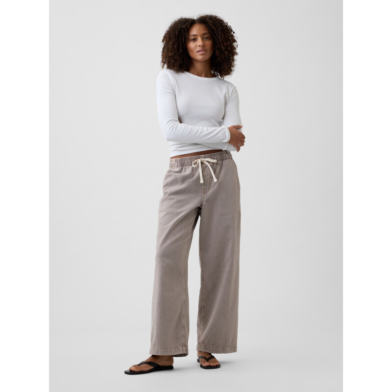 V-PULL ON WIDE LEG BERGAMA BERGAMA NEUTRAL