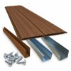 Kit cielorraso PVC 2,00x2,00m marron