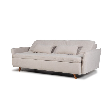 Sofá Cama Maira - C/Brazos - Tela Microfibra 10285 (Beige)