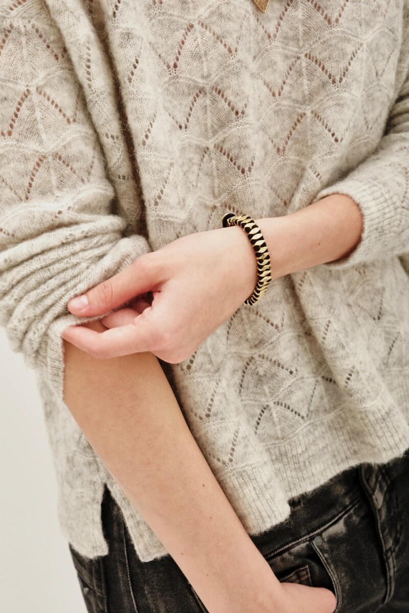 Pulsera Ethnic Tri Negro