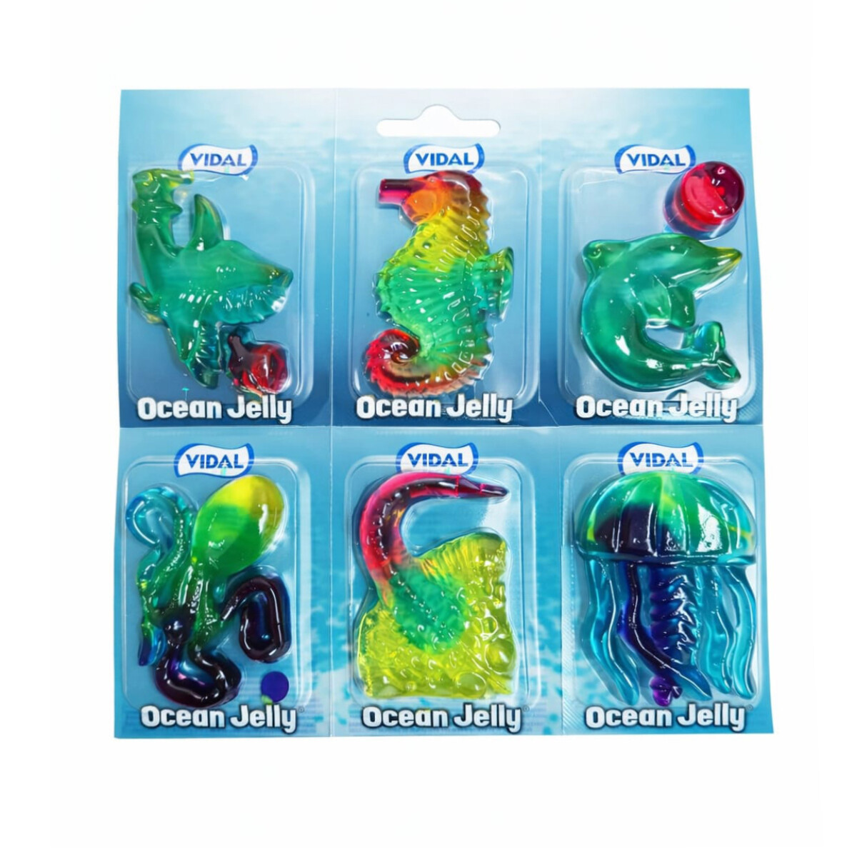 Goma Vidal Blister - Animales Marinos 