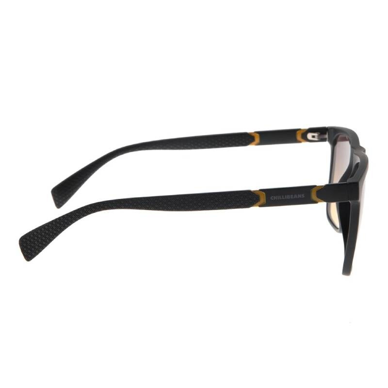 Lentes de Sol Chilli Beans Alok Tech in Style Square Gradient Polygons Marrón