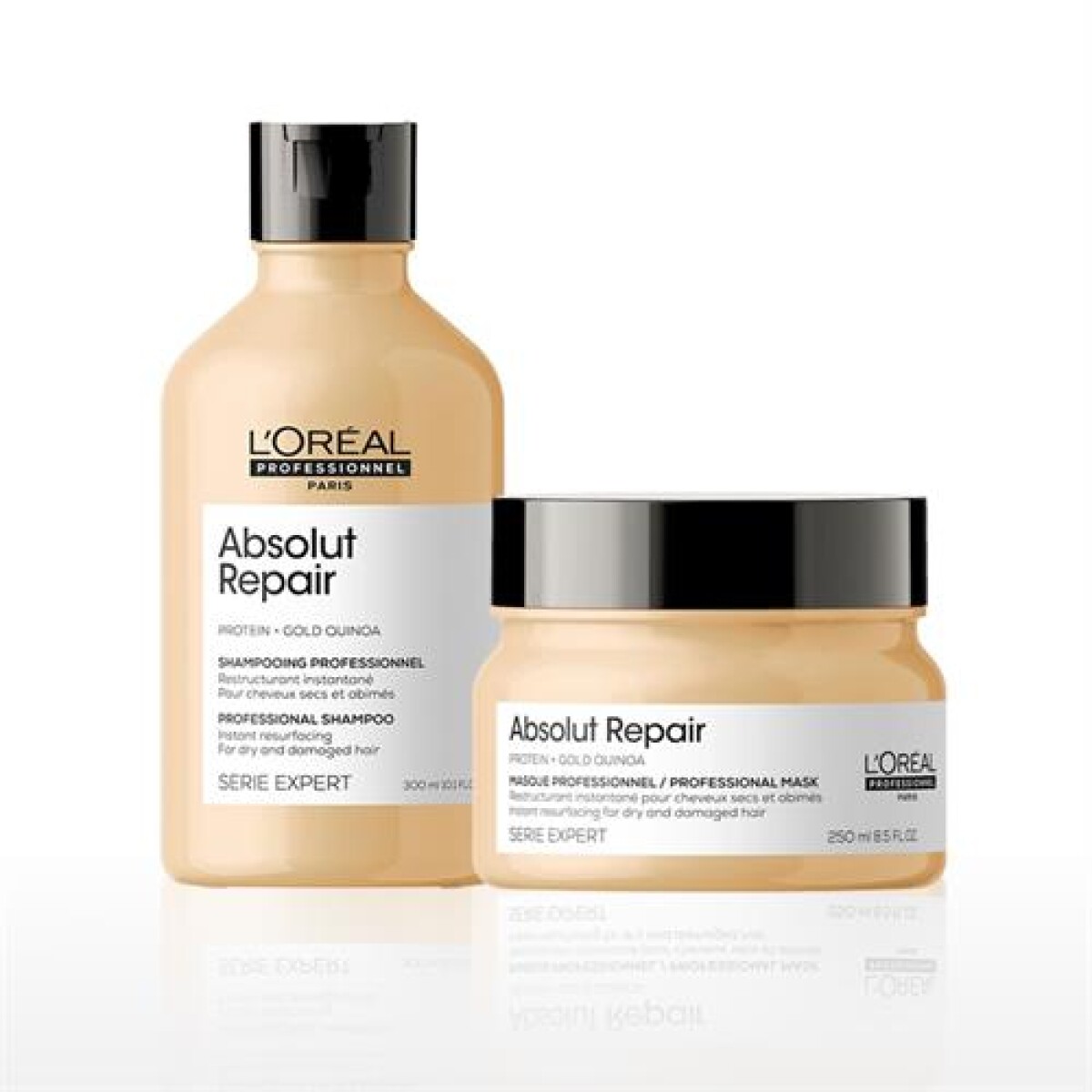 L´Oréal Professionnel Absolut Repair Shampoo 300 ml + Máscara 250 ml 
