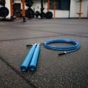 CUERDA PARA SALTAR ALUMINIO CON RULEMAN AZUL