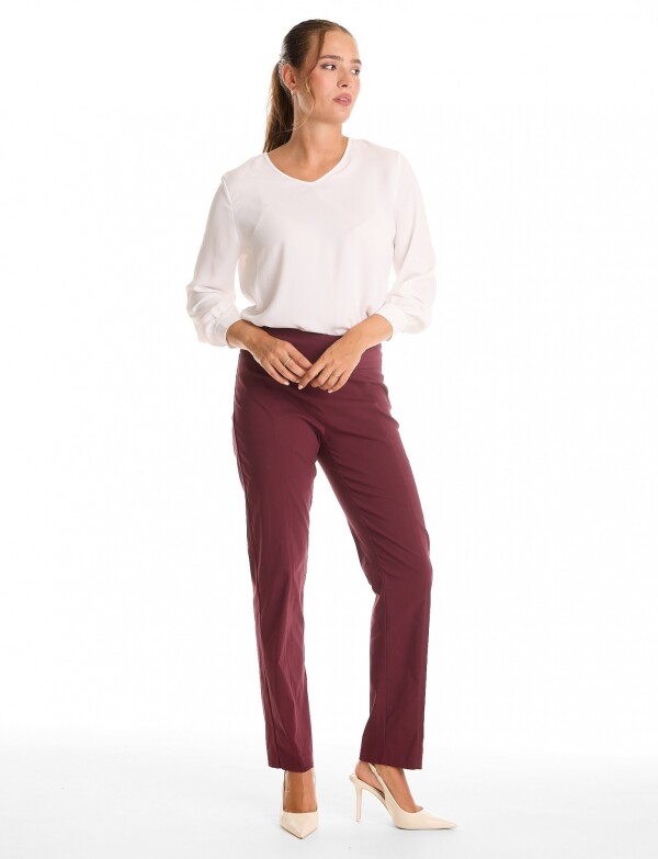 Pantalon Modelador BORDEAUX