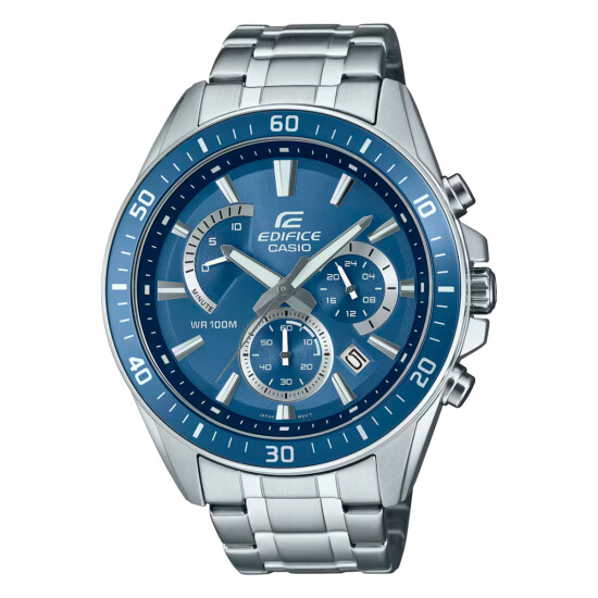Reloj CASIO EDIFICE EFR552D-2AVUDF en Acero Plateado Esfera 47mm 0