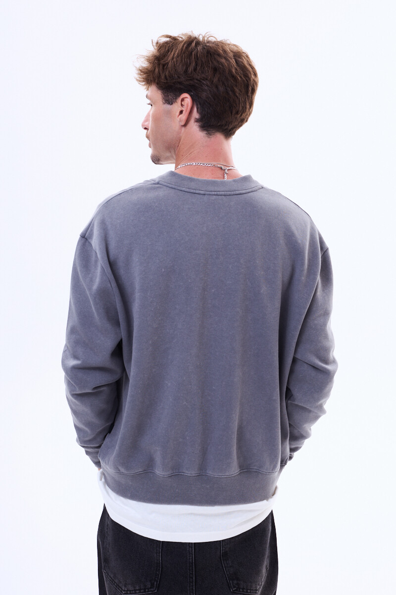 Campera de felpa Valladolid Gris oscuro