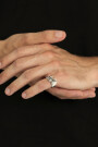 Twojeys Tilled Icon Ring Plata Plata