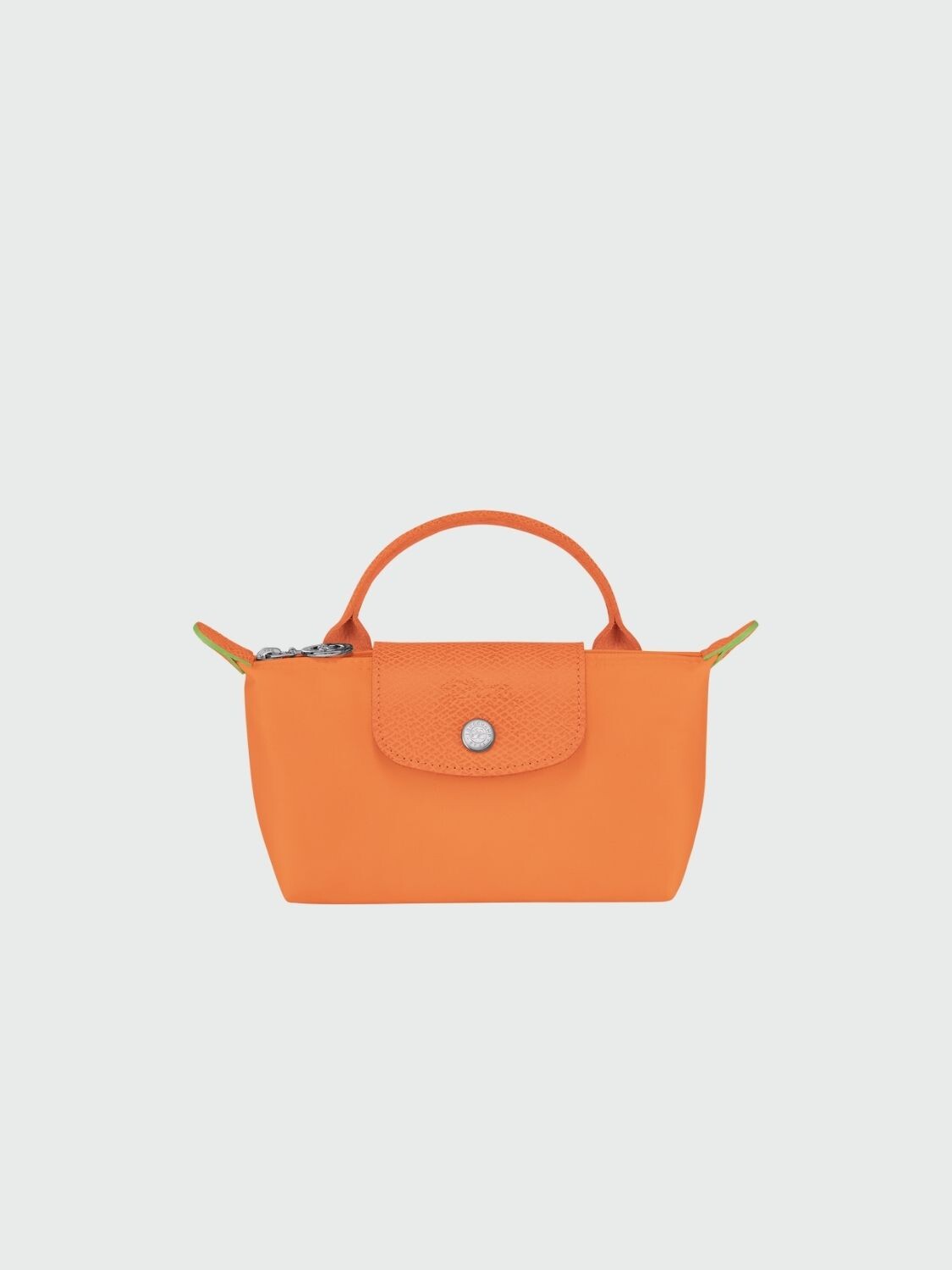 Longchamp -Neceser, Le Pliege Green Naranja