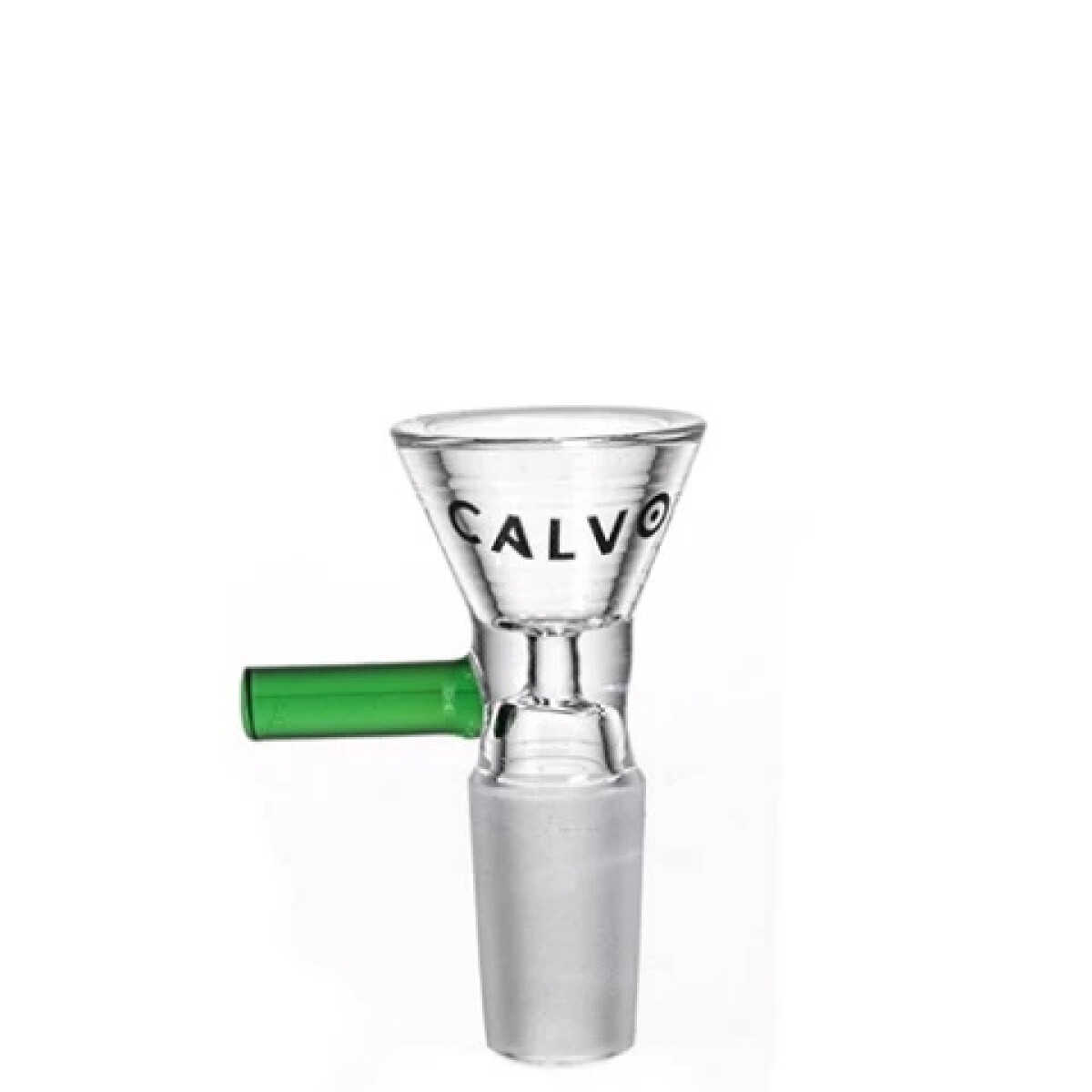 QUEMADOR CALVO GLASS PYREX 14MM MACHO - VERDE 