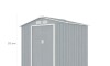 Galpón prefabricado Reforzado 2 Puertas ARCHER B Aluminio
