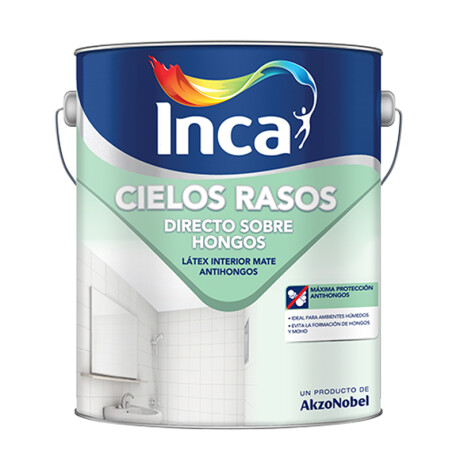 CIELOS RASOS DIRECTO SOBRE HONGOS BLANCO 4L INCA ++ N/a