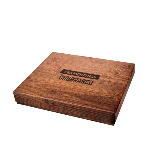 Juego para asado modelo CHURRASCO, 15 piezas en caja -TRAMONTINA TN7778