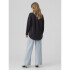 VMQUEENY LS OVERSIZE SHIRT WVN GA NOOS CORE-12 1 Black