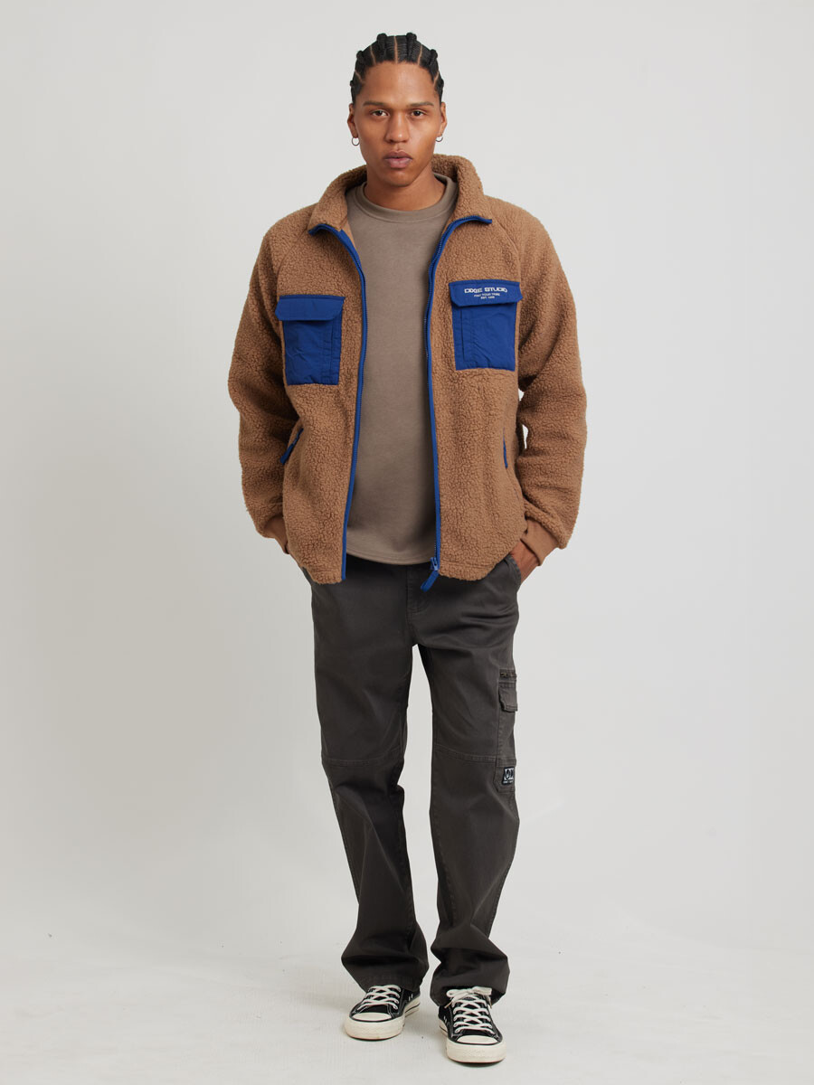 CAMPERA KEIRAN ( SHERPA ) DIXIE Marrón
